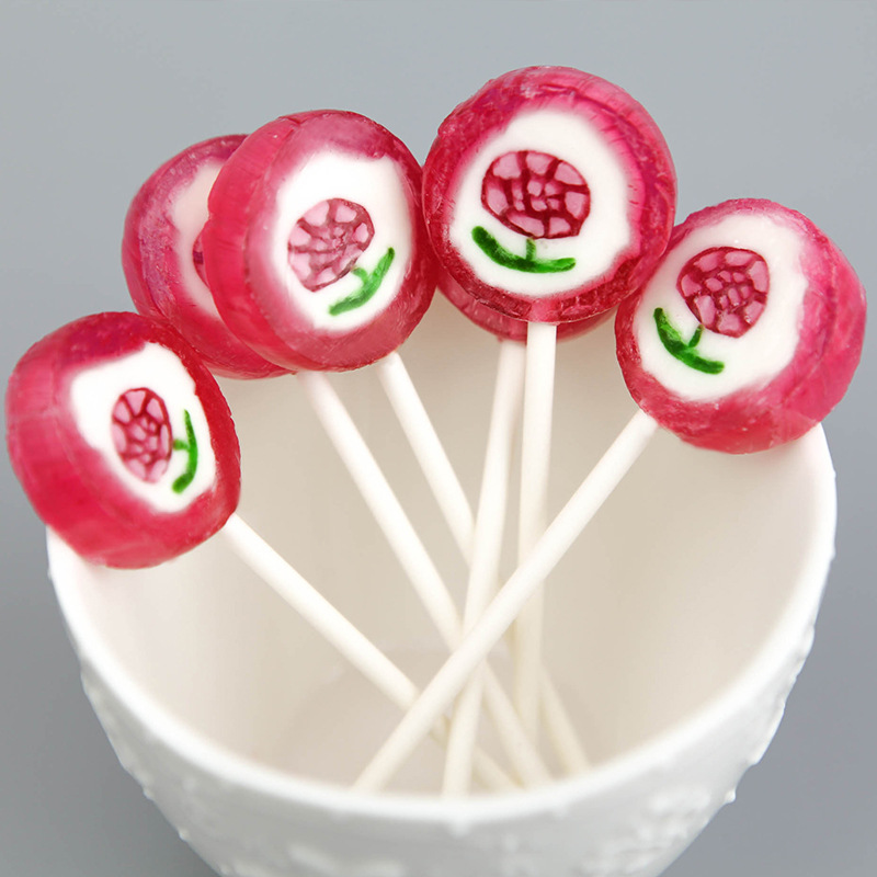 棒棒堂/6gHand-made Lollipop (Purple flower)